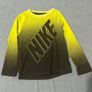 Multiples Kids Yellow and Black Long Sleeve Tee